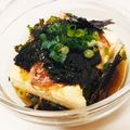 レッツ5's cooksnap of when they made ゴマ油香る冷奴☆韓国海苔のせ.