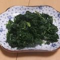 きらり流れ星's cooksnap of when they made 葉ゴボウの葉の炒り煮(アク抜き方法付）.