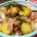 クックE7AY42☆'s cooksnap of when they made じゃがいもとベーコンのローズマリー炒め.