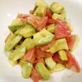 クックDPW3YX☆'s cooksnap of when they made アボカドトマト つわり中や葉酸摂取に。.