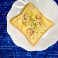 ふたごゆき's cooksnap of when they made 竹輪とじゃが芋のマヨチーズパン♪.