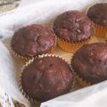 EpochHouse's cooksnap of when they made バナナとココナッツのチョコマフィン.