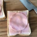 HMりこママ's cooksnap of when they made 忙しい朝のハムマヨトースト.