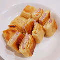 かほus's cooksnap of when they made ベーコンとチーズの油揚げはさみ焼き.