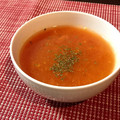 misatona's cooksnap of when they made 冷凍トマトの丸ごとスープ♬(*^o^*).