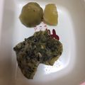テヨン1's cooksnap of when they made 離乳食 ひじきとしらすのおやき.