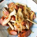 ☆テルエ☆'s cooksnap of when they made 朝食に♪パパっとエリンギウインナー炒め.