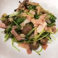 ANMOS0915's cooksnap of when they made 豆苗とベーコンのにんにく炒め.