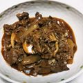 １２５☆'s cooksnap of when they made 【簡単】自宅にある物で☆デミグラス風煮込.