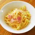 ちえたろう's cooksnap of when they made 生クリーム不使用　簡単濃厚カルボナーラ.