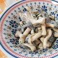 3yury's cooksnap of when they made 簡単白ひらたけ(きのこ)のマヨ辛子和え.