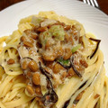 zii51's cooksnap of when they made 簡単ずぼらな冷製納豆と塩昆布の和風スパ.