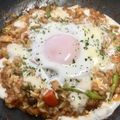 kyao☆'s cooksnap of when they made カレーをリメイク　フライパンでドリア風.