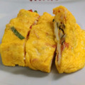クックかわまい's cooksnap of when they made かにかまと青じその卵焼き.