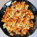 honoyuna's cooksnap of when they made 水切り不要！簡単‼炒り豆腐♪.