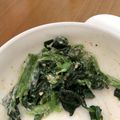クックHYQJUE☆'s cooksnap of when they made ＊ほうれん草のマヨごま和え＊.