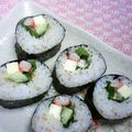 watyami's cooksnap of when they made ☆巻き寿司☆～家にある物で・・～.