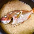 ともちゃん1224's cooksnap of when they made 炊飯器で、簡単☆鯛めし.