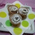くまちゃんないよー's cooksnap of when they made 簡単チョコバナナマフィン☆ＨＭ使用♪.