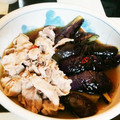 ★サンセット★'s cooksnap of when they made ナスと豚肉の揚げびたし⁂麺つゆで簡単.