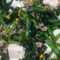 マイさんの家's cooksnap of when they made 小松菜と豆腐の炒め煮.