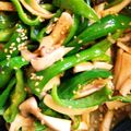クックCHDH33☆'s cooksnap of when they made ピーマンとエリンギのにんにくバター醤油.