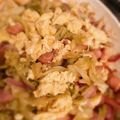 クック0VLNB5☆'s cooksnap of when they made キャベツとウインナーのケチャマヨ卵炒め.