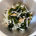 エリリﾝ's cooksnap of when they made 簡単☆ワカメと大根の酢の物☆妊娠中も.