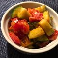 栗丸うさぎ's cooksnap of when they made トマトとズッキーニの炒め物.