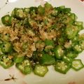 nana_tenjo's cooksnap of when they made 旬なオクラの簡単おひたし！.