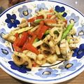 springsunny's cooksnap of when they made レンコンとパプリカのマジックソルト炒め.