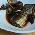 ともちぬ's cooksnap of when they made 骨までぱくぱく♪さんまのにんにく煮.