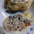 yuriレシピ's cooksnap of when they made 鶏ひき肉の五目巾着煮.