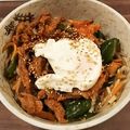 おすわりつんこ's cooksnap of when they made 超簡単☆炒めるだけで激旨！ビビンバ丼☆.