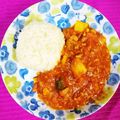 eikosansan's cooksnap of when they made ルー要らず！カレー粉×トマト缶で旨カレー.