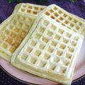 ayureo's cooksnap of when they made 簡単＊ヘルシー白いお食事ワッフル.