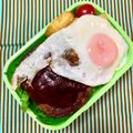 ふたごゆき's cooksnap of when they made 簡単ロコモコ♪.