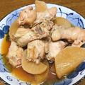 vabochan's cooksnap of when they made 鶏手羽元と大根の煮物.