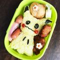 y_u♡'s cooksnap of when they made キャラ弁 ポケモン ミミッキュ.