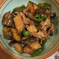 ばーこ４３'s cooksnap of when they made ナスとピーマンと豚バラの甘辛炒め.