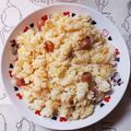 えつエツ's cooksnap of when they made ♡子供が大好きなウインナーと卵の焼き飯♡.