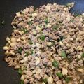 ムニェキータ's cooksnap of when they made たけのこ 椎茸 ひき肉のレタス包み.