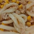 クックKNTE65☆'s cooksnap of when they made バター醤油香る♡ツナコーン焼きうどん！.