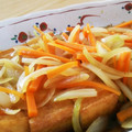 monchi”'s cooksnap of when they made 絹揚げ(厚揚げ)の南蛮漬け.