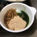 choco831's cooksnap of when they made ヨーグルト 青汁ときな粉がけ.
