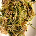 さなりゅう's cooksnap of when they made 豚肉ともやしと豆苗の中華炒め.