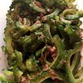 kisr1010's cooksnap of when they made 苦くない！ゴーヤのめんつゆおかか和え.