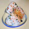 さつき⭐ママ's cooksnap of when they made 鮭フレーク・大葉・バターで混ぜご飯.