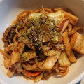 precious☆'s cooksnap of when they made ☆トレロ☆もちもち麺☆昔風の焼きそば☆.