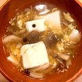 0168_cook's cooksnap of when they made 優しい✽豆腐のきのこと玉子の出汁あんかけ.